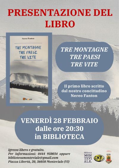 Presentazione del libro -- Nereo Fanton --